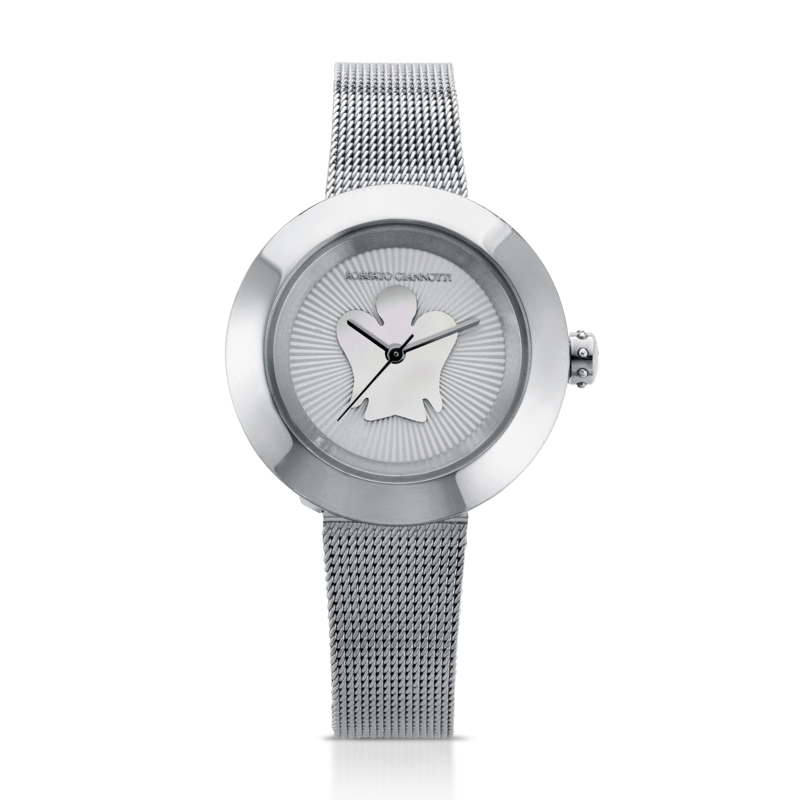 Giannotti orologio angelo donna maglia milano acciaio ANT28