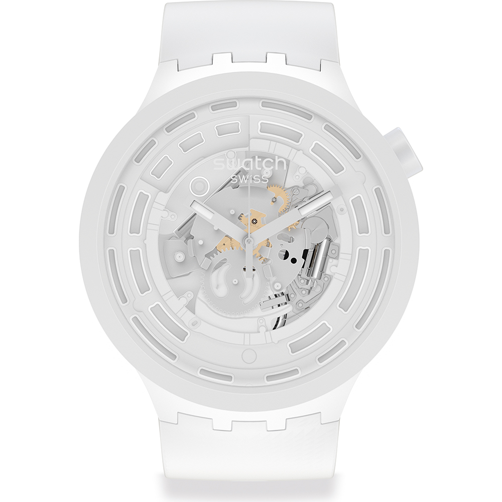Swatch orologio  BIOCERAMIC C-WHITE sb03w100