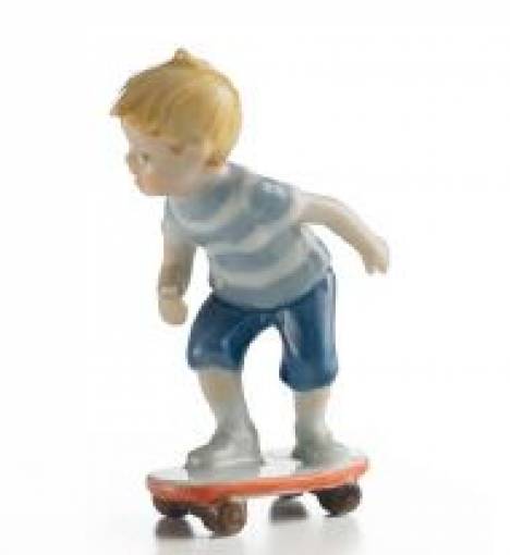 Royal Copenhagen figurine BIMBO SULLO SKATEBOARD 1249266