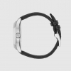 Gucci unisex 38 mm caja de acero negro de cuero ya1264031