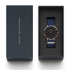 Daniel Wellington montre Classique Noir 40mm Bayswater cas rose DW00100277