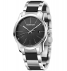 Calvin Klein para hombre reloj de la ciudad de acero pvd negro K2G2G1B1