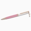 Swarovski penna a sfera rosa placcato ora rosa 5595674