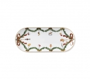 Royal Copenhagen plaque de sperlonga de noël 39cm Star Cannelée de Noël 1017444