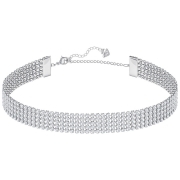 Swarovski girocollo fit bianco placcatura palladio 5299886