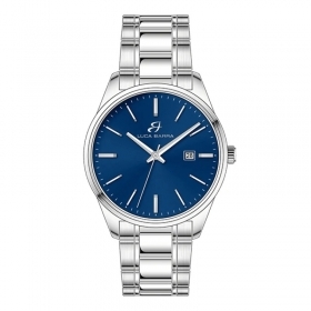 Barra OROLOGIO UOMO ACCIAIO E BLU BU143